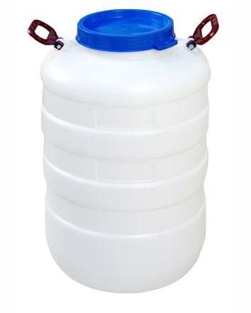 Barrel 30l white